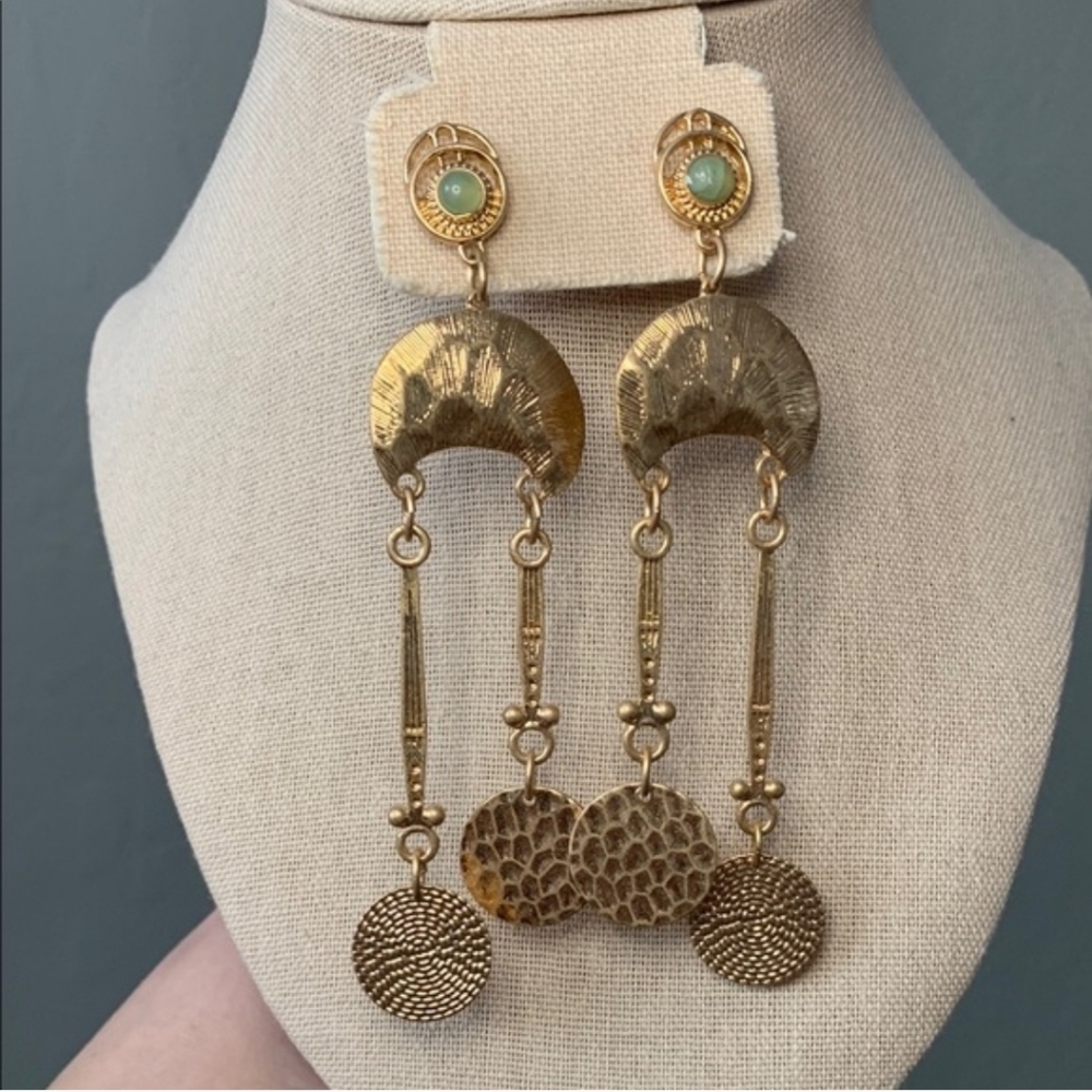 Free People Dangle Statement Earrings, NWOT - Picture 3 of 3